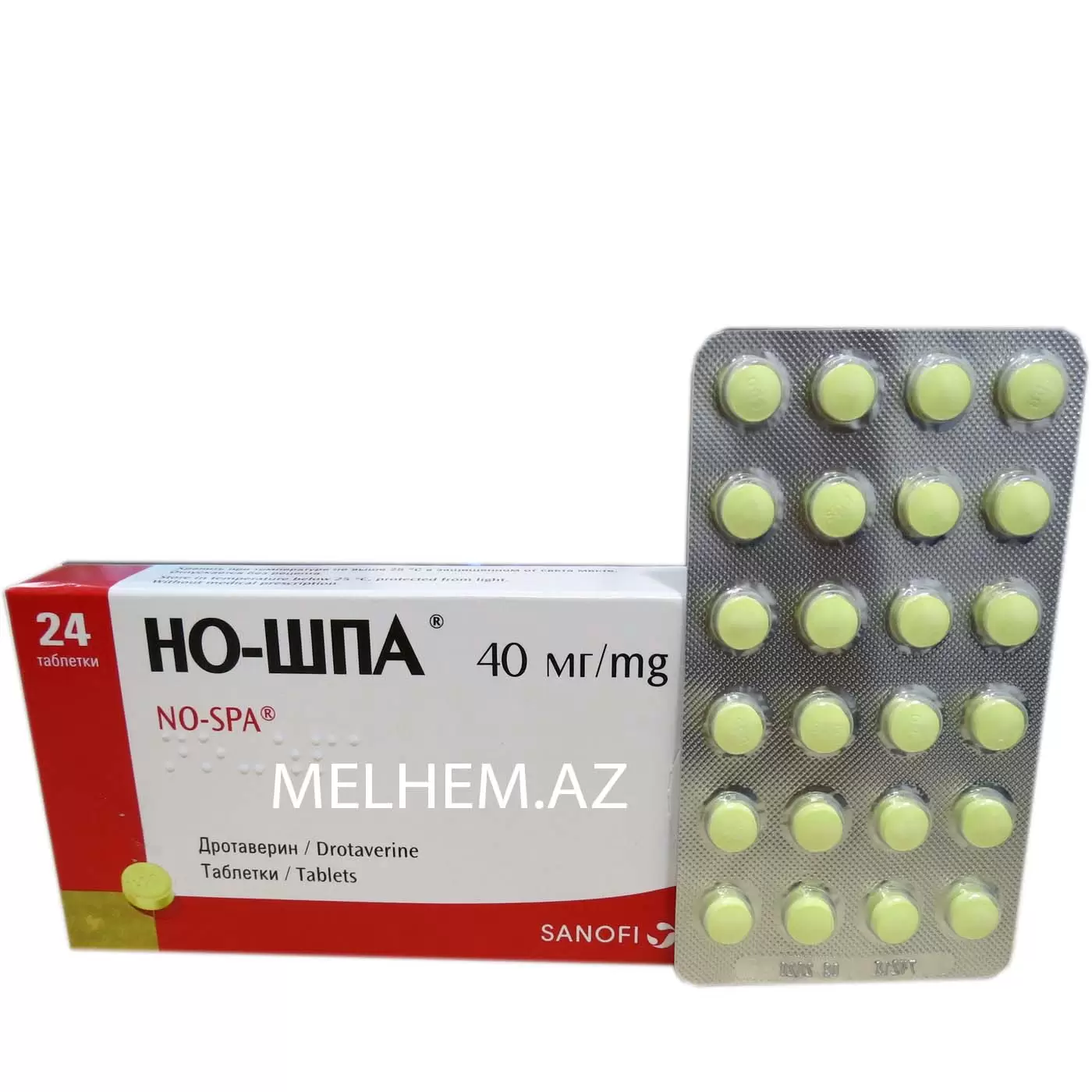 NO-ŞPA / NO-SPA 40 mq